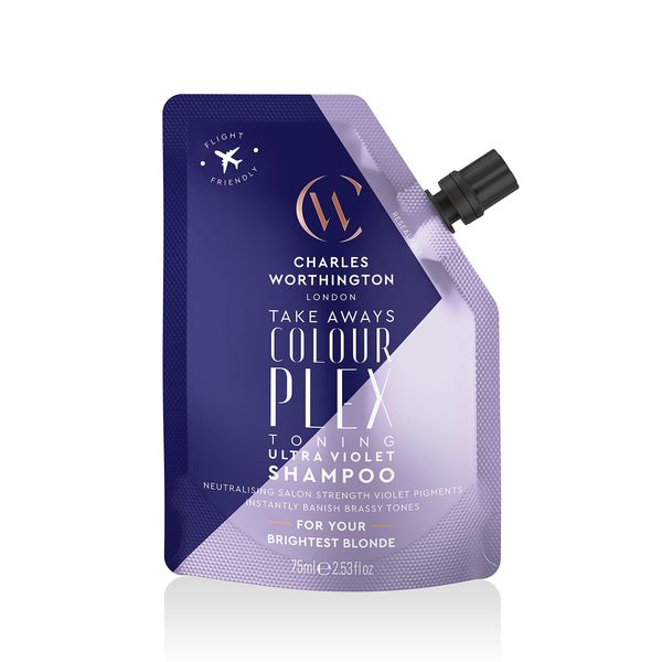 Charles Worthington Colourplex Toning Ultra Violet Shampoo Takeaway