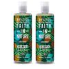 Faith In Nature Coconut Shampoo - 2 X 400Ml