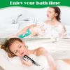 Windspeed 2Pcs African Body Exfoliating Net Long, Deep Cleaning African Net Bathing Sponge, Mesh Back Scrubber Skin Smoother for Women Men Shower/Stocking Stuffer(80x30cm) (Black+Green)