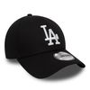 New Era 39Thirty Stretch Cap - LA Dodgers Black/White - L/XL