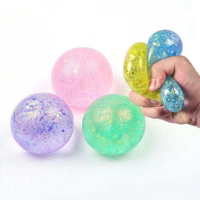 Squishy Ball, Sugar Syrup, 3 Toy, Stress Relief, Prize, Divergence, Educational, Funny, Cute, Hit, Low Rising, Funny, Present, Squeeze, Cute, Decompression, For Both Children and Adults, Killing Time,