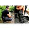 Miles Molle Multi Tool Pouch and Folding Knife Sheath with Adjustable Magnetic Closure (Black)