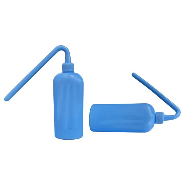 2PCS Colostomy Bag Cleaning Tool, Cleaning Bottle for colostomy Bag Plastic wash Bottles,colostomy supplies,Cleaning Bottle for All Ostomy Bags for Permanent Use,300ML