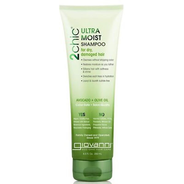 GIOVANNI 2chic Ultra Moist Shampoo - 8.5 oz (250ml)