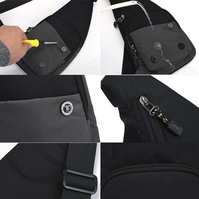 Men New Trendy Casual Shoulder Bag Leisure Travel Sports Outdoor