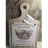 Cottontail Egg Farm  Easter Decorative Cutting Board. ShipN2Hours