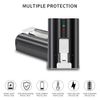 6Pack Rechargeable Lithium-Ion V4 Batteries for Ring-Doorbell-Camera 2/3/4/3plus