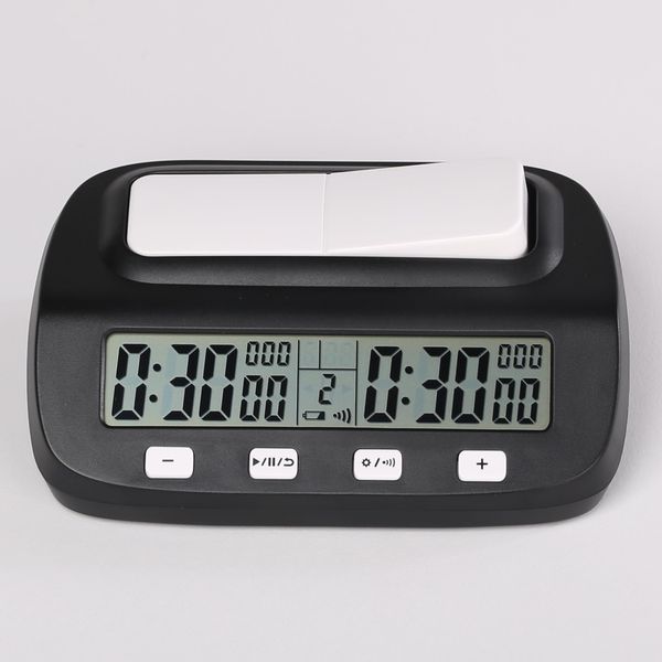 Basicest Game Clock Shogi Go Othello Chess Shangqi International Board Game Digital Chess Clock Timer (Fischer Consideration Time Countdown Function)