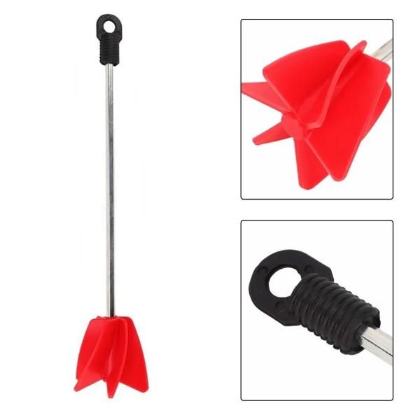 Paint Mixer Epoxy Rosin Pigment Mixing Paddle Electric Drill Attachment Power Tool Accessories 300mm