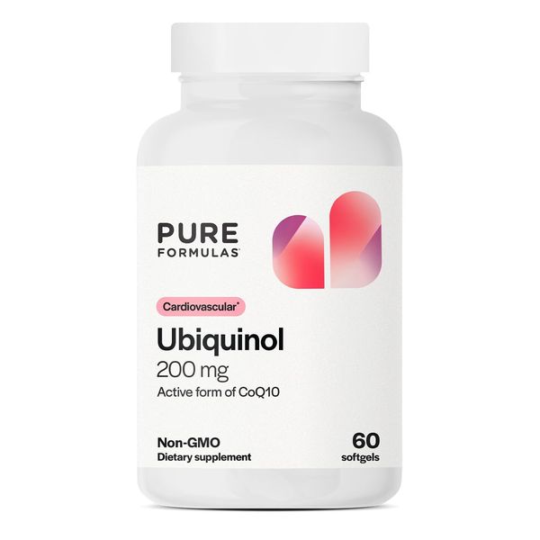 PureFormulas Ubiquinol 200 mg - 60 Softgels