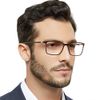MARE AZZURO Reading Glasses Men 3.50 Stylish Readers 3.5 Strength Fashion Reader Glasses 350 for Male
