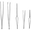 Steelman 05625 5-Piece Tweezer Set