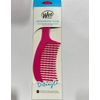 Wet Brush Detangling Comb Wave Tooth Design For Effortless Detangling Pink