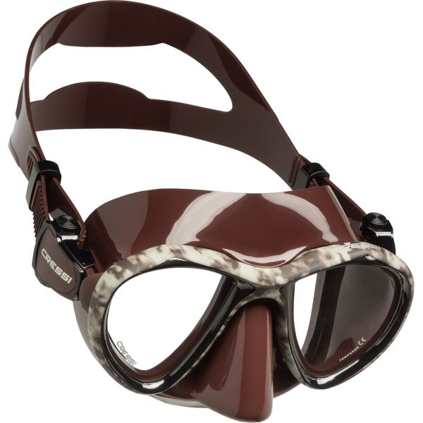 Cressi Metis, Brown/Camo Brown, Clear Lens