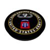 82nd Airborne Division Patch - Circle - White PopSockets PopGrip: Swappable Grip for Phones & Tablets