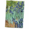 3dRose Florene Famous Art - Van Gogh Painting Irises II Painting - Towels (twl-80549-1)