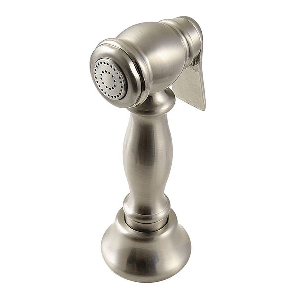 Kingston Brass Gourmetier CCRP1K8SPR Vintage Kitchen Faucet Sprayer, Brushed Nickel