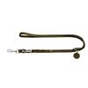 HUNTER Training leash Solid Education, 13/250 67318 Soft genuine cow leather, olive