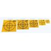 Reflective Tape Survey Targets (100pcs,20X20mm,Yellow)
