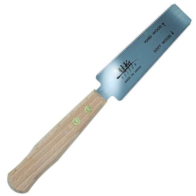 SUIZAN japansäge dübelsäge 120mm zugsäge holzsäge Kleine Handsäge feinsäge- japanische Säge für Hart- und Weichholz