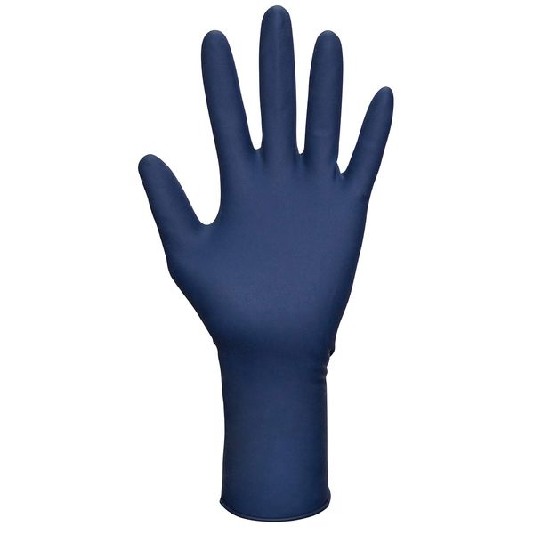 SAS Safety 6603-20 Thickster Powder-Free Exam Grade Disposable Latex 14 Mil Gloves, Large, 50 Gloves