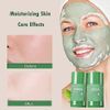 Green Tea Mask Stick for Face, 2 Pack Green Tea Deep Cleanse Mask, Blackhead Remover with Green Tea Extract, Face Moisturizing, Brightening for Men and Women