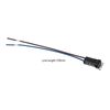VGOL 30PCS G4 LED Bulb Socket Halogen Bulb Base 12V Plastic Lamp Holder Socket G4 Wire Connector Socket Plug Holder Adapter 100mm Black