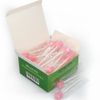 Oral Care Swabs Disposable ，Pink 50 Counts