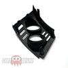 Dual gauge pod mount for EVO X 2008-2017 Lancer functional vent cover trim