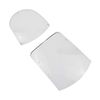 Motorcycle Windshield Quarter Fairing Windscreen Replacement Set for XL 883 1200 FXR Dyna (Clear)