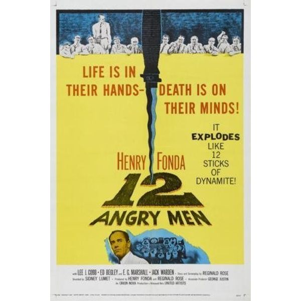12 Angry Men Movie Poster #01 24"x36"