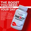 Energy Booster Capsules - Panax Gingeng + B Vitamins, Fatigue Reduction - 60 Cap