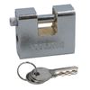 63mm Armoured Container Padlock Shutter Lock Security Solid Shed 3 Keys TE900