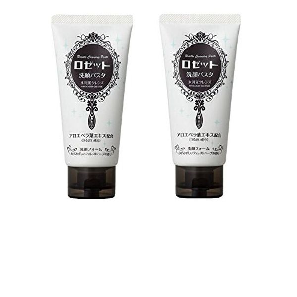 Rosette Facial Cleansing Pasta, Glacier Mud Cleans, 4.2 oz (120 g)