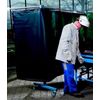 Vorhang T75 matt o. Saum 200x160 cm