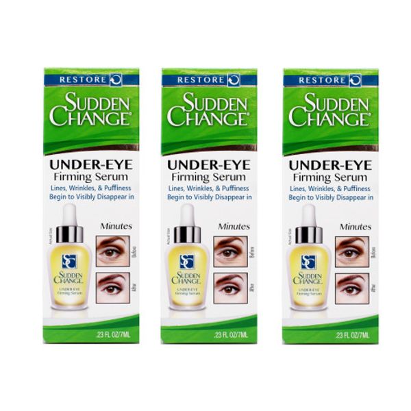 3 Pack Sudden Change Under-Eye Firming Serum 0.23 Ounce