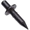 Cable channel4x18 mm fixing pin, large collar, 200 pcs.