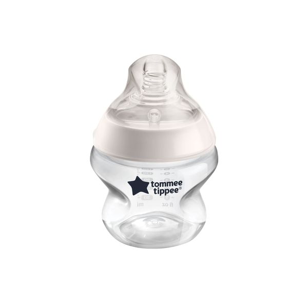 Tommee Tippee Closer to Nature Clear Baby Bottle, 150 ml, 42240074