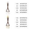 Kanirope® Barrier Rope, Cordoning Rope Acrylic Classic Brown 200 cm
