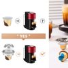 Reusable G Cup Vertuo Replacement Coffee Capsule Adapter for Nespresso