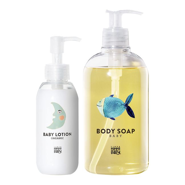 Mama Baby Lotion & Body Soap Additive-free Body Care Set