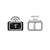 Givi S954B Navigation Device Bag with Sun Shade Mirror Holder