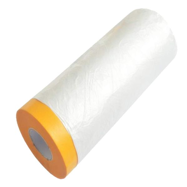 Sinzau 7.9 x 49 feet Dust Sheet Roll, Dust-Proof & Waterproof Shields for Painting, Decorating, Furniture Covering