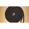 Casto Trading Co 3/4" x 15' Double Braid Dock Line, Black