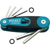 HAZET 2100/6KH Hexagon Profile Offset Screwdriver Set - Nickel-Plated