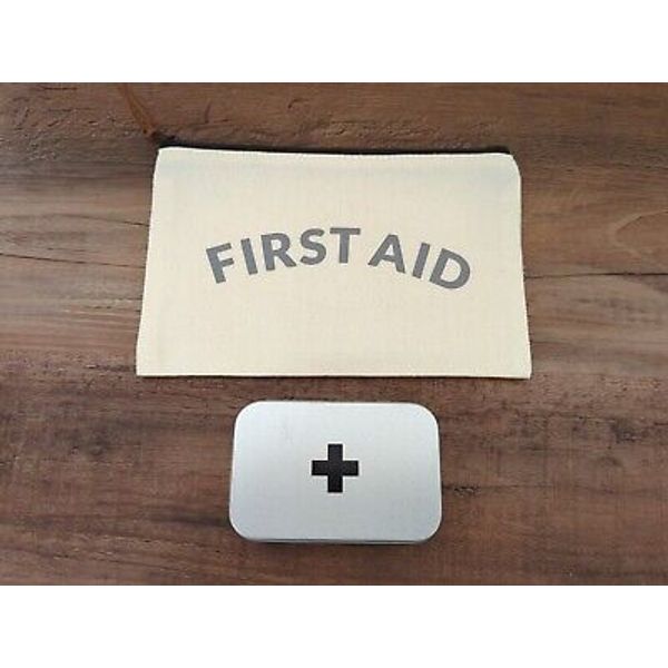 DIY First Aid Kit Bag with Bandaid Box, First Aid Travel Bag, First Aid Pouch