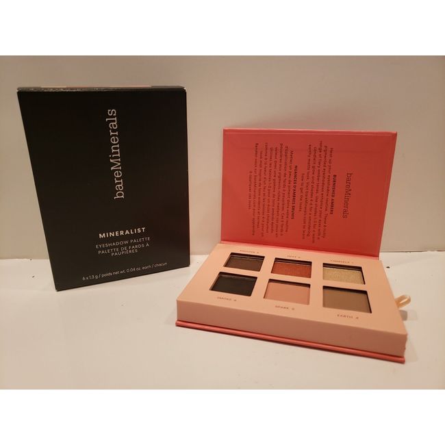 Bare Minerals ~ Mineralist Eyeshadow Palette ~ Burnished ~ NIB