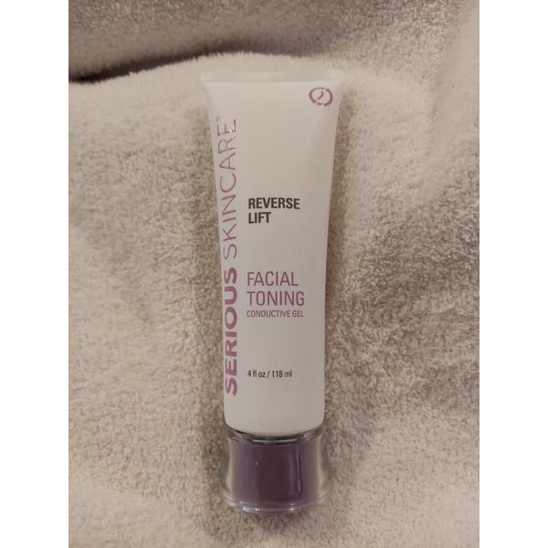 Serious Skincare Reverse Lift Facial Toning Conductive Gel 4 Oz Tube