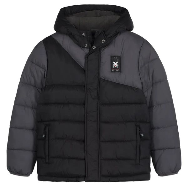 Spyder Boy's Circuit Puffer Jacket - Black / L