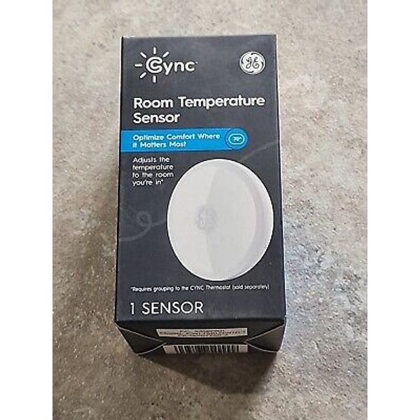 GE CYNC Smart Room Temperature Sensor for CYNC Thermostat NEW #2999